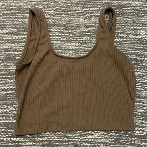 Love Streak Brown Sleep Tank
